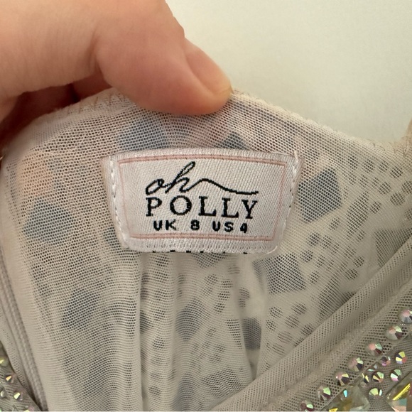 Oh Polly Svana Dress Silver - Picture 4 of 4